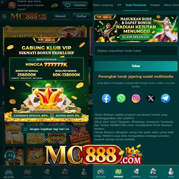 MC888 APK Resmi Unduh Indonesia